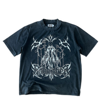 Load image into Gallery viewer, Convicted ‘Angel’ Distressed T-Shirt